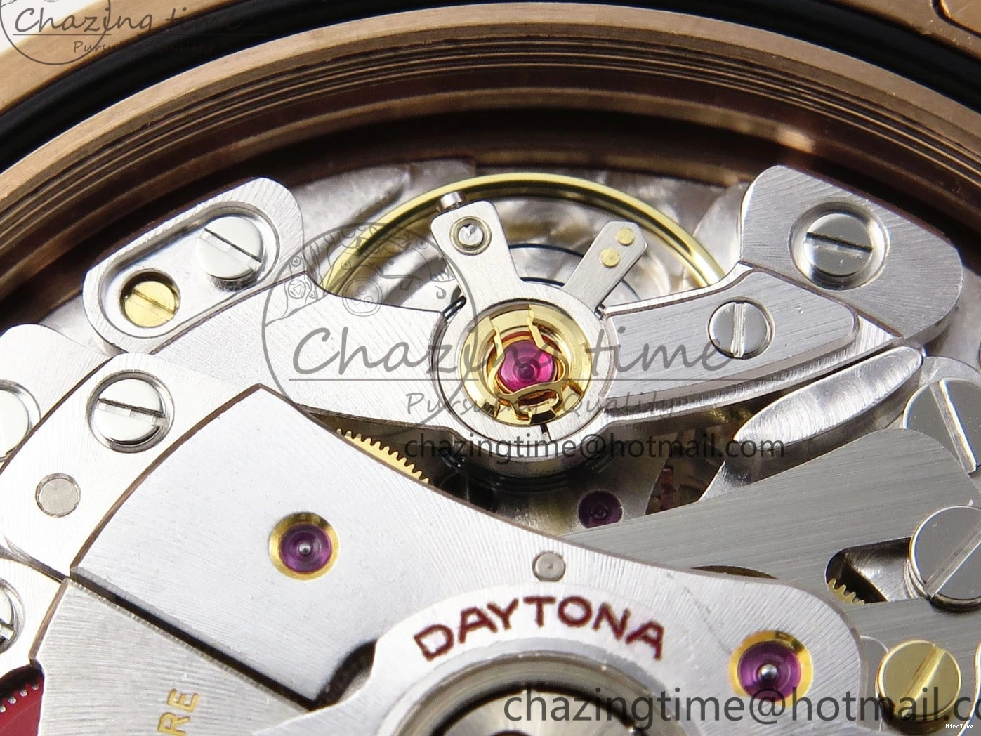 MiroTime 0322 Daytona 116515 Clean 1:1 Best Edition Silver Dial RG Markers on Oysterflex Strap SA4130 V WrinkleFree 1965